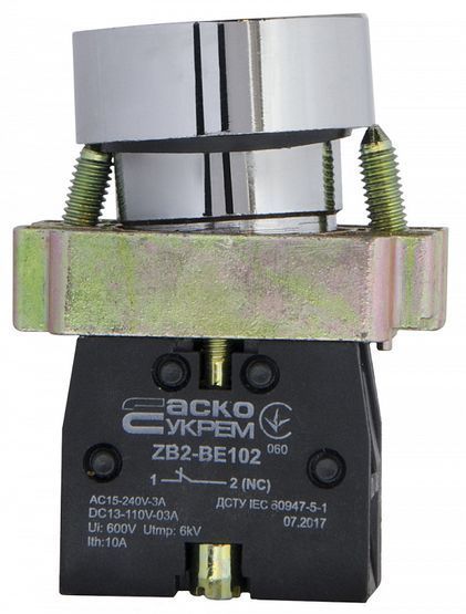 XB2-BA4342 кнопка "Стоп" красная