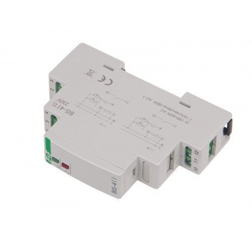 Імпульсне реле BIS-411-LED, захист контактів від пускових струмів