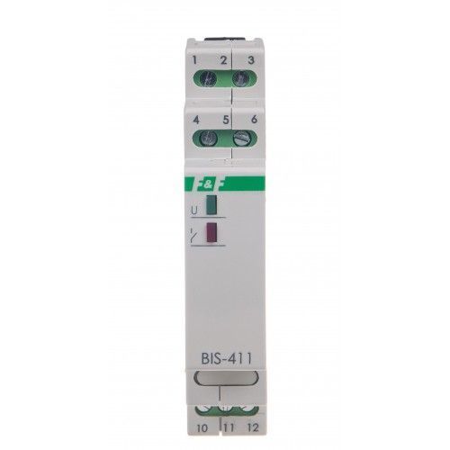 Імпульсне реле BIS-411-LED, захист контактів від пускових струмів