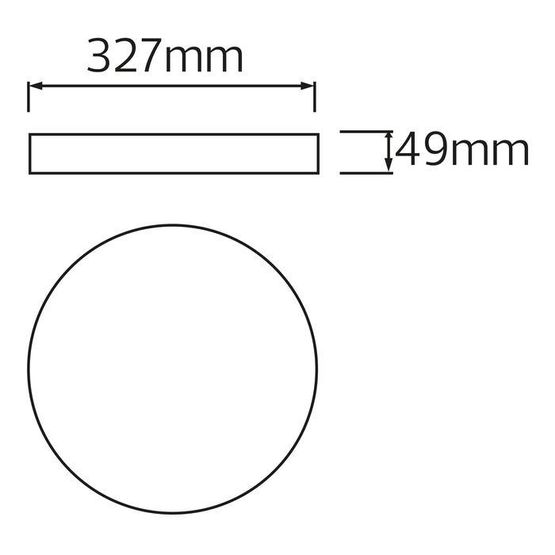 Світильник накладний "ANDREA-30" 30W IP 54 6400K білий 016-066-0030-010