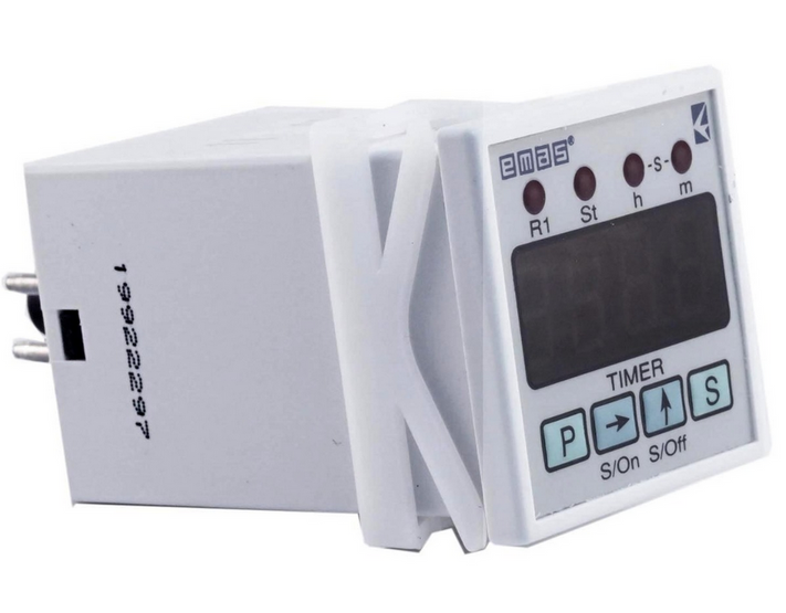 Таймер цифровий RZ1D1S-5 багатофункціональний 0.1с-99.59ч 220В AC EMAS