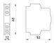 Додатковий контакт e.industrial.au.11lr, 1no+1nc