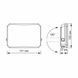 LED прожектор VIDEX F3 30W 5000K 220V Black , VLE-F3-0305B, 5000