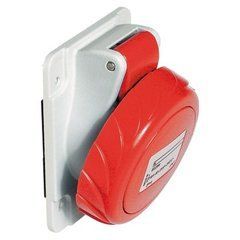 Розетка щитова кут. 125А 3P+N+E IP67 415В Mureva