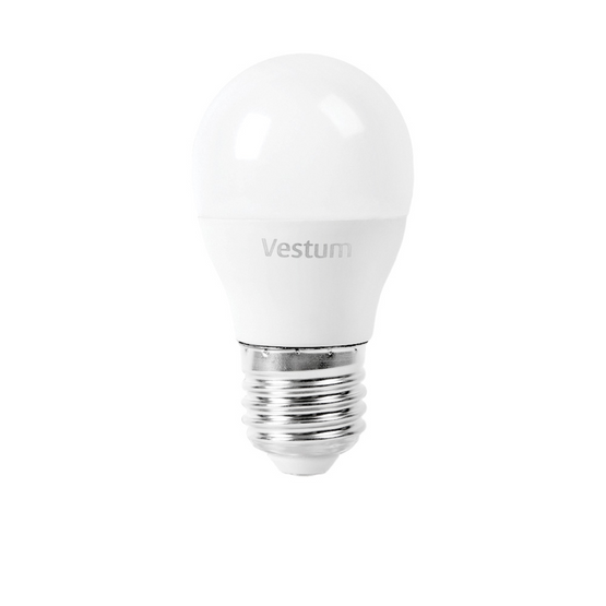Світлодіодна лампа Vestum G45 8W 4100K 220V E27 1-VS-1209, 4100, 729