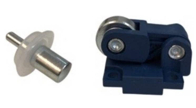 Консоль пластиковая с металлическим роликом d=14mm LD33MIM311, EMAS