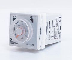 Реле времени RZ1A2C30M-5 с задержкой включ/выкл. 1 сек-30 мин. 220В AC 1П+1НО EMAS