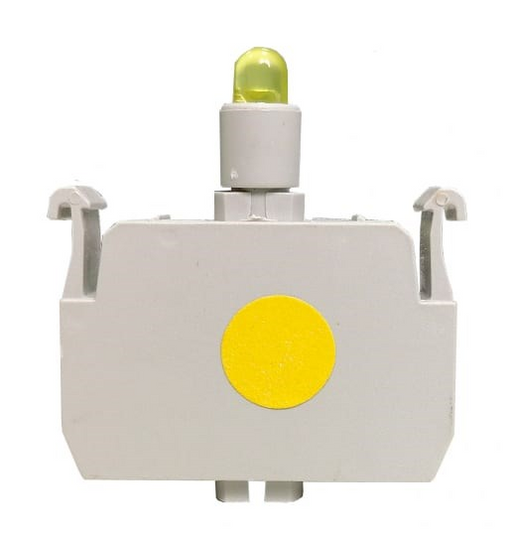 старый вид Блок-контакт підсвічування CB8 з жовтим світлодіодом 12-30 В AC/DC EMAS
