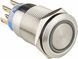TYJ 19-272 12V красная кнопка метал. с подсв. 2NO+2NC