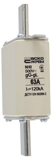 Предохранитель ножевой с плавкой вставкой NH0 63A gG АСКО
