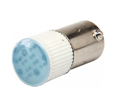 Лампа змінна світлодіодна матриця Bа9s 220В синя LED220M, EMAS