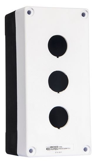 Корпус HJ9-3 (3-місний) білий АСКО