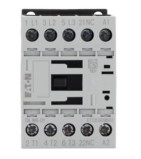 Контактор DILM09-10 9А 24В/DC Eaton (Moeller), 24V DC
