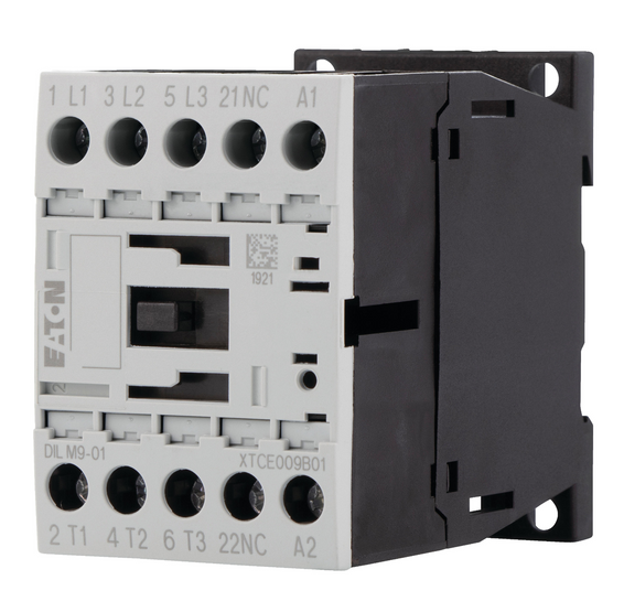 Контактор DILM09-10 9А 24В/DC Eaton (Moeller), 24V DC
