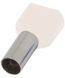 Ізольований наконечник e.terminal.stand.te.2.0.5.white (TE0508 white) 2x0,5 кв.мм, білий