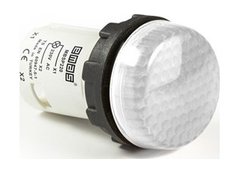Моноблочная светосигнальная арматура светодиодная 220В белая (ячеистое стекло) MBSP220B, EMAS