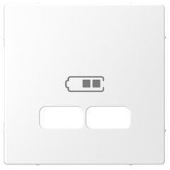 D-Life ЦЕНР. НАКЛ. USB БІЛ. ЛОТ., Merten Schneider, 22799, Білий