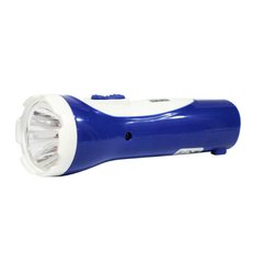 Ліхтар акумуляторний PELE-1 POWER LED 0,5W синій 30Lm батарея 0,2Ah 220-240V Новий вид HOROZ, 084-006-0001-010