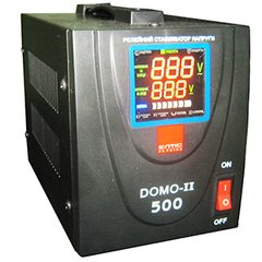 DOMO-II-TLD-500VA LED цифровой стабилизатор напряжения 0,5кВА 1-фазный Eltis Electric
