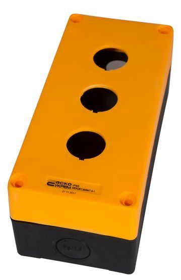 Корпус HJ9-3 (3-місний) жовтий АСКО