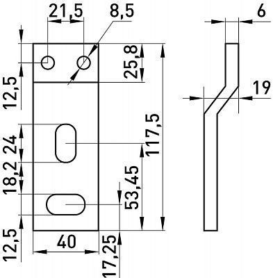 Шина e.industrial.ukm.630S.busbar
