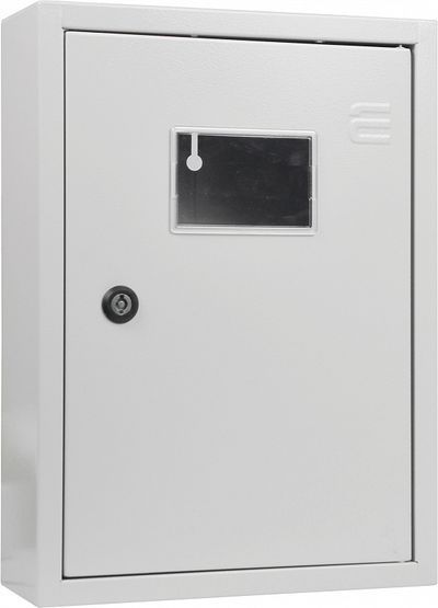 Корпус учета металлический Light 12 модулей 3ф, навесной IP31, серии UBox