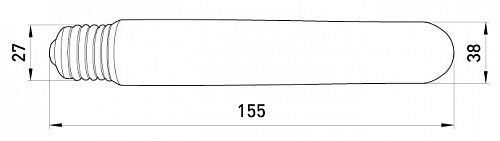 Лампа натриевая высокого давления e.lamp.hps.e27.70, E27, 70 Вт, 16893, l0450001, 2000