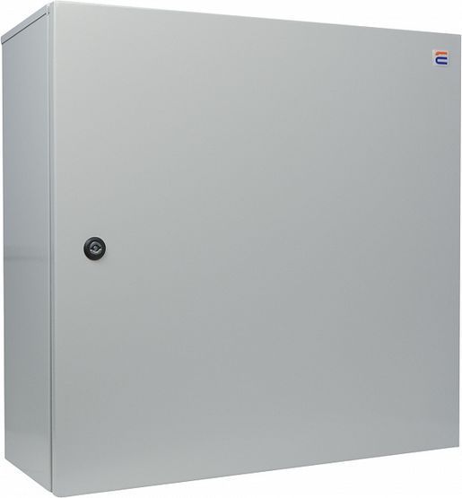 Корпус металевий з панеллю 60*60*25, IP31, UBox