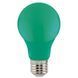 Лампа LED 3W зелена E27 205Lm SPECTRA HOROZ