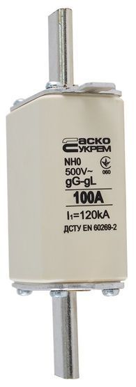 Предохранитель ножевой с плавкой вставкой NH0 100A gG АСКО