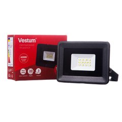 Світлодіодний прожектор Vestum 10W 900Лм 6500K 185-265V IP65 1-VS-3001, 1-VS-3001, 6500