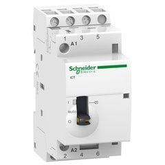 КОНТАКТОР 25A 3NO 220/240В ~ 50Гц РУЧ., 230V АС