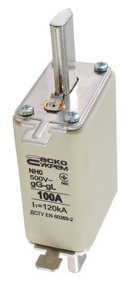 Предохранитель ножевой с плавкой вставкой NH0 100A gG АСКО