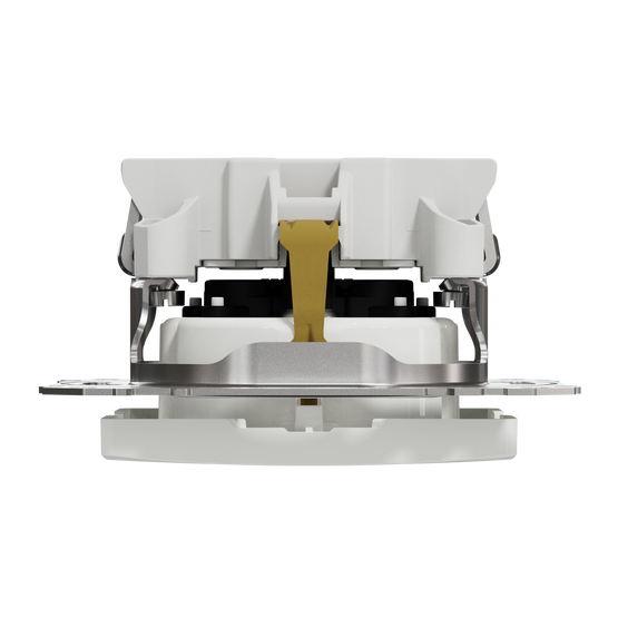 Розетка с заземлением та з захисними шторками Белый Sedna Design Schneider SDD111022, Белый