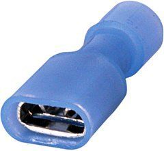 Наконечник-з'єднувач ізольований FN e.terminal.stand.fdfn2.250.blue (fn.f.1,5.2,5) 1,5-2,5 кв.мм "мама", 100шт