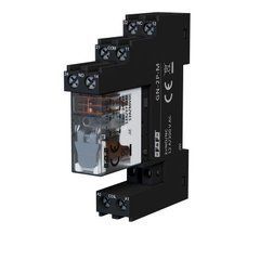 Інтерфейсне реле F&F GPK-2P-M-24DC в комплекті з роз'ємом