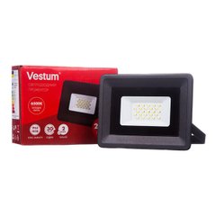 Світлодіодний прожектор Vestum 20W 1800Лм 6500K 185-265V IP65 1-VS-3002, 1-VS-3002, 6500