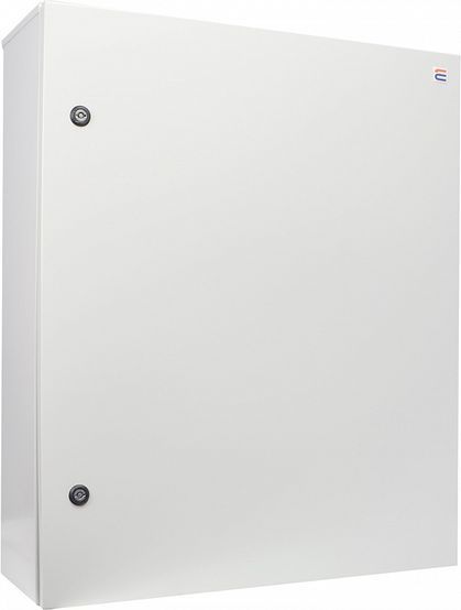 Корпус металевий з панеллю 80*65*25, IP31, UBox