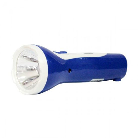 Ліхтар акумуляторний LED PELE-3 3W синій 120Lm батарея 0,9Ah 220-240V HOROZ, 084-006-0003-010