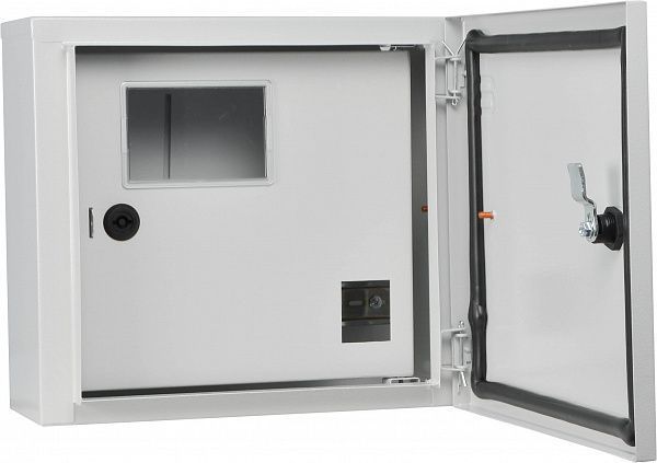 Корпус обліку металевий Light 4 модулі 1фл, навісний IP54, серії UBox