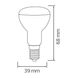 Лампа рефлекторна R-39 SMD LED 4W 4200K Е14 REFLED-4 HOROZ, 001-039-0004-031, 4200