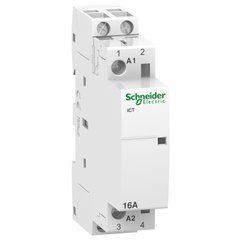 Модульный контактор iCT16A 2НО 12В АС 50ГЦ Schneider Electric, 10276, 12V AC