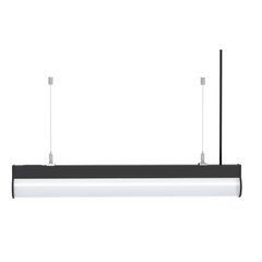 Подвесной линейный светильник "AVENUE 3CCT" 40W (черная) 3000/4200/6400К