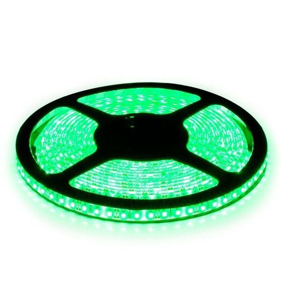Світлодіодна стрічка B-LED 3528-120 G IP65 зелений, герметична, 1м, B512, Зеленый