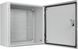 Корпус металлический с панелью 30*30*15, IP54, UBox