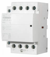 Модульный контактор MK-N 4P 40A 4NO 220V, 230V АС