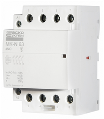 Модульный контактор MK-N 4P 63A 4NO 220V, 230V АС