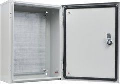 Корпус металлический с панелью 40*30*15, IP54, UBox