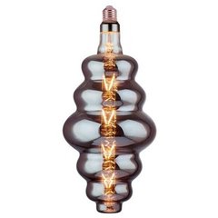 Лампа FILAMENT LED Твист 8W 2200K E27 TITANIUM ORIGAMI-XL 400мм HOROZ, 001-053-0008-120, 2400