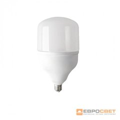Лампа светодиодная высокомощная ЕВРОСВЕТ 60Вт 6400К (VIS-60-E27), 000040892, 6400